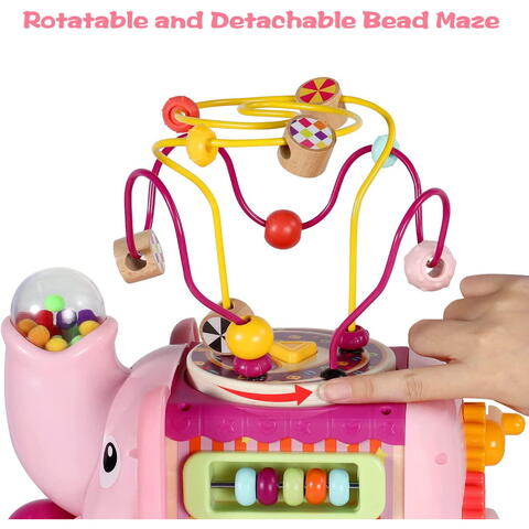 Topbright Centru de activitati 5 in 1 - Elefantel roz - RESIGILAT
