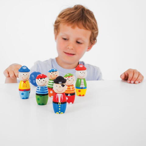 BIGJIGS Toys Set popice - Pirati - RESIGILAT