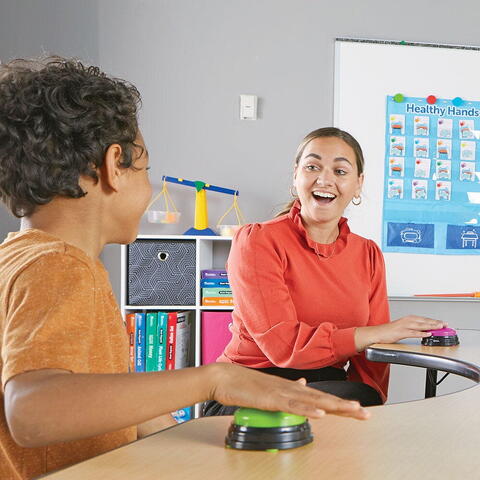 Learning Resources Buzzers (cu sunete pentru raspuns) - set 4 buc