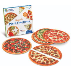 Pizza fractiilor cu magneti
