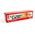BIGJIGS Toys Numaratoare cu discuri colorate