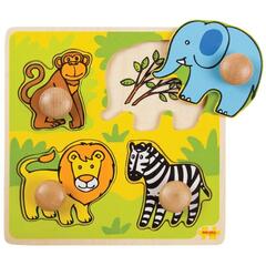 BIGJIGS Toys Primul meu puzzle - Safari