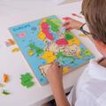 BIGJIGS Toys Puzzle incastru harta Europei