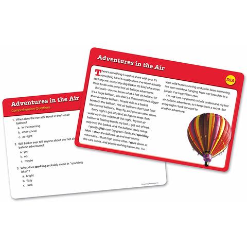 Learning Resources Carduri pentru intelegerea lecturii - set 2
