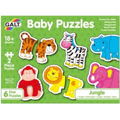 Galt Baby Puzzle: Animale din jungla (2 piese)