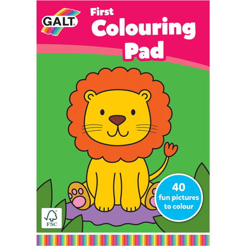 Galt Early Activities: Prima carte de colorat