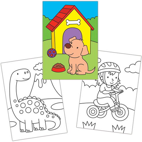 Galt Early Activities: Prima carte de colorat