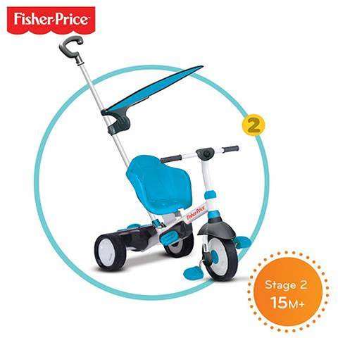 Fisher Price Tricicleta 3 in 1 CharmPlus Albastra